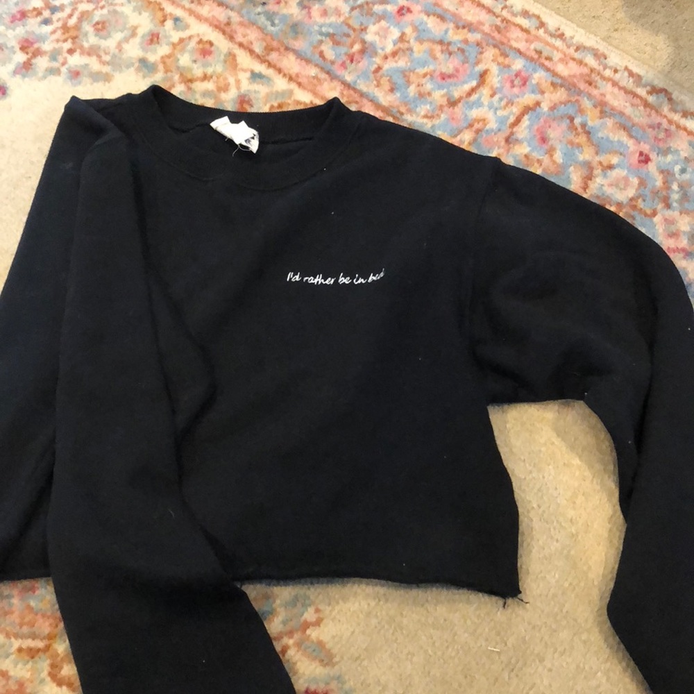 Cropped sweater